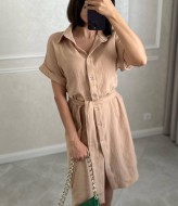 Летнее платье халат  AMU-389.1389A450