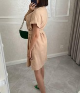 Летнее платье халат  AMU-389.1389A450