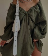 Платье с большими рукавами ANB-315A480