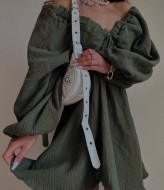 Платье с большими рукавами ANB-315A480