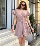 Короткое платье на запах ANB-457A430