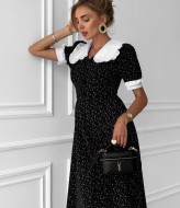 Платье женское с воротником  SF-5654A450