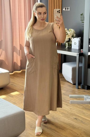 Платье льняное AO-2519A500