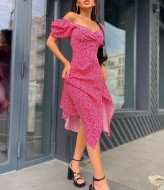 Летнее платье с декольте FL-2029A380