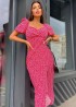 Летнее платье с декольте FL-2029A380