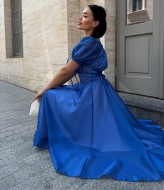 Однотона  сукня   SOL-3025A750 