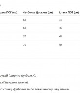 Пижама штаны и футболка  AMU-301.130A360