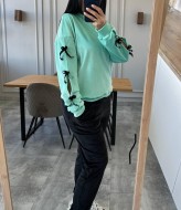 Велюр костюм женский   JK-2042A499