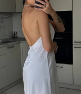 Короткое платье с открытой спиной MV-872A600