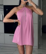 Короткое платье с открытой спиной MV-872A600