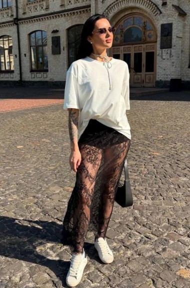 Юбка гипюр MV-871A600