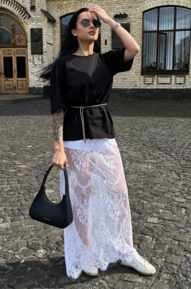 Юбка гипюр MV-871A600