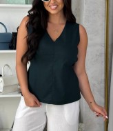 Летний женский костюм из льна  AM-6777A550