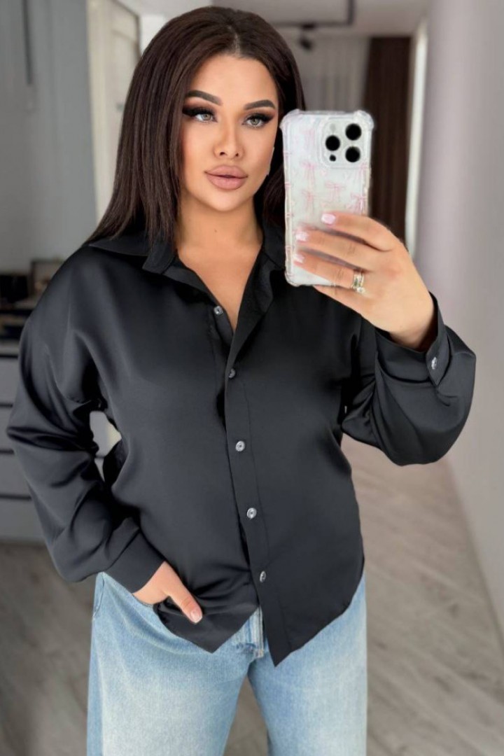 Шёлковая рубашка женская  KC-3336A399