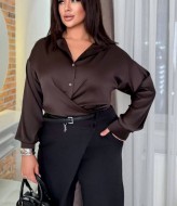 Шёлковая рубашка женская  KC-3336A399