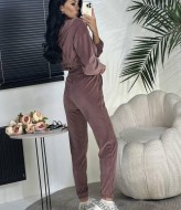 Велюровый костюм тройка JK-2047A650