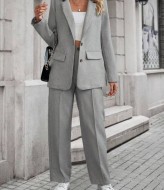 Классический женский брючный костюм  MIL-363A650