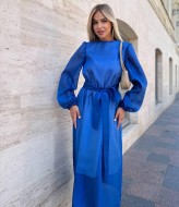 Однотонна сукня з органзи SOL-3010A600 