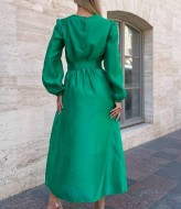 Однотонна сукня з органзи SOL-3010A600 