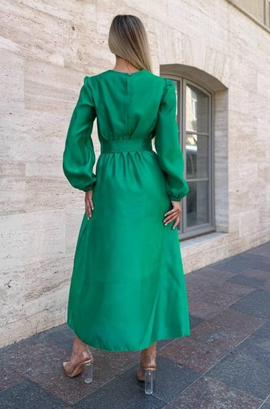 Однотонна сукня з органзи SOL-3010A400