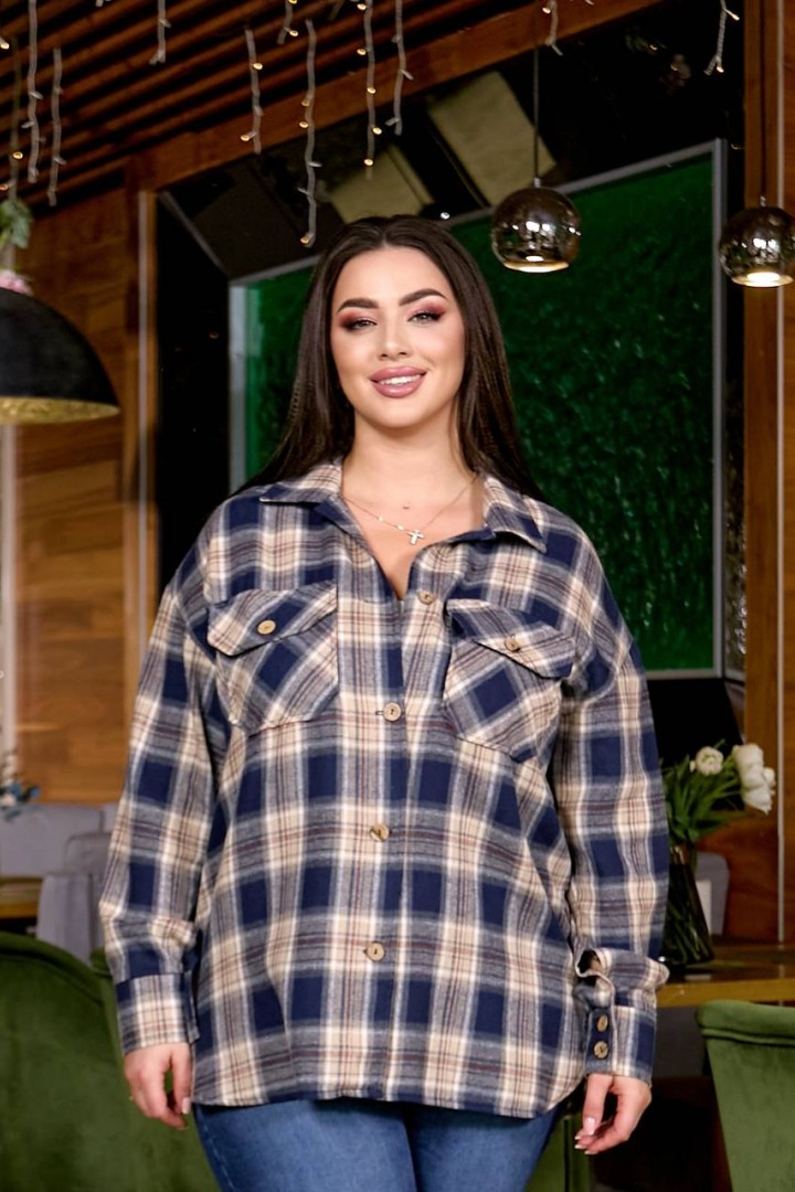 Фланелева сорочка AO-2056A500 