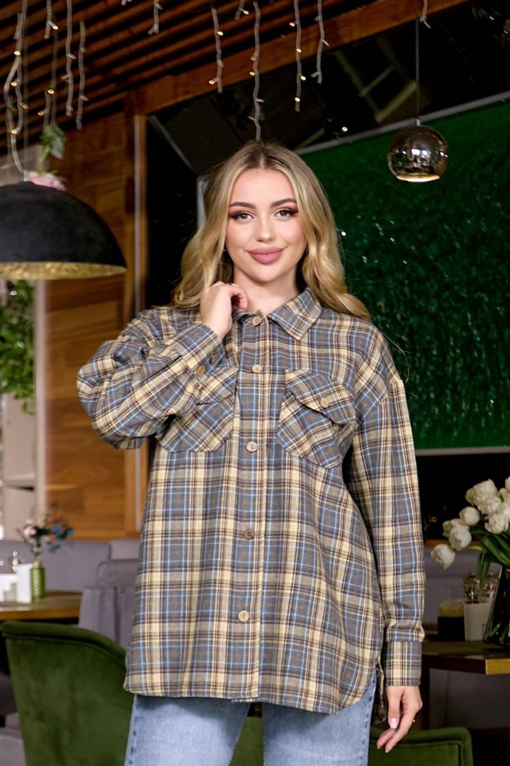 Фланелева сорочка AO-2056A500 