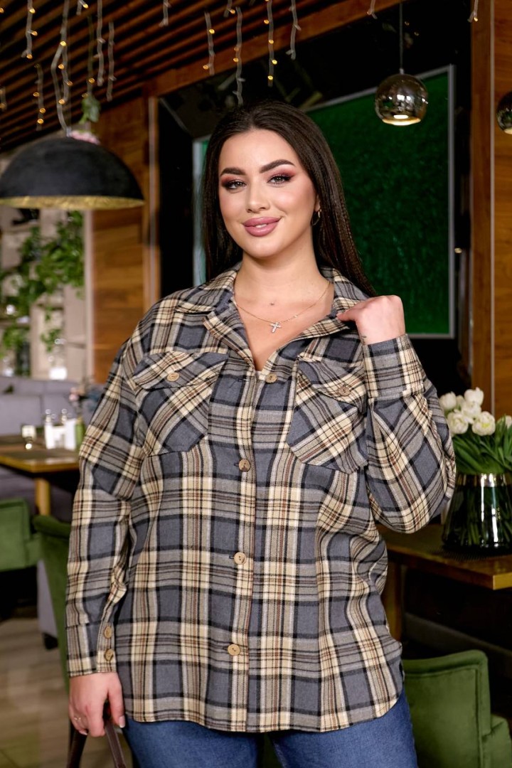 Фланелева сорочка AO-2056A500 