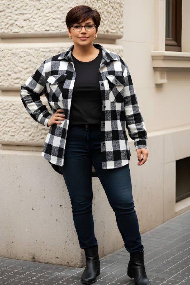 Рубашка фланелевая  AO-2056A500