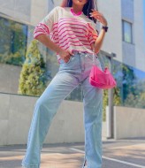 Футболка женская поло AMU-10016A199