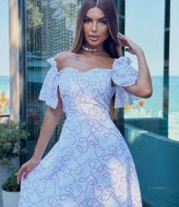 Платье гипюровое  MB-60.1A650