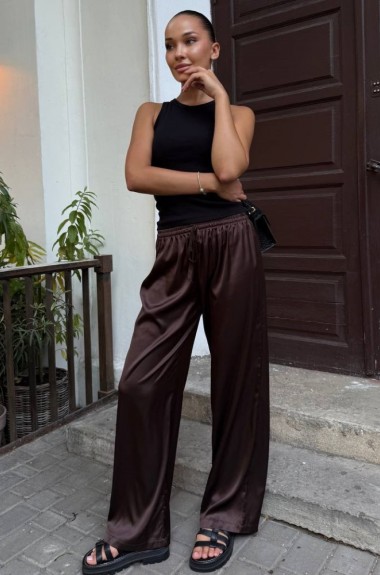 Брюки шелк  ANB-508A370