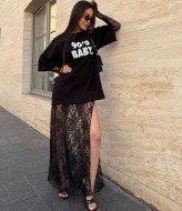 Спідниця з мережива з перчатками в комплекті COB-849A399 