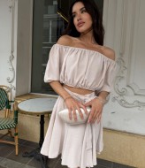 Костюм юбка и топ летний COB-851A399