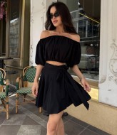 Костюм юбка и топ летний COB-851A399