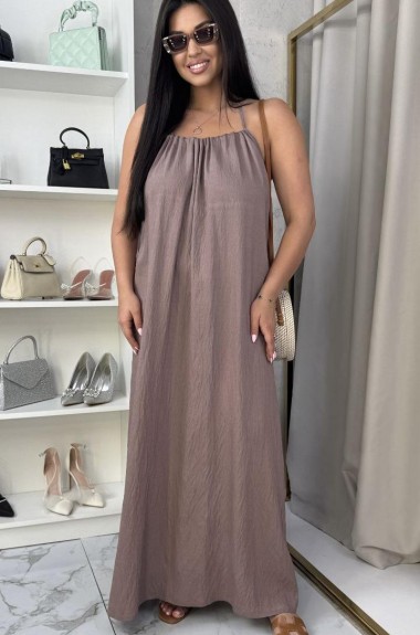 Сарафан из льна в стиле бохо COB-853A499 Сарафан из льна в стиле бохо COB-853A499