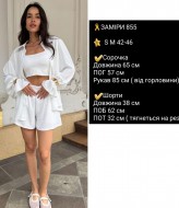 Женский летний костюм с шортами  COB-855A499