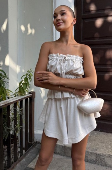 Летний костюм топ и шорты COB-865A449