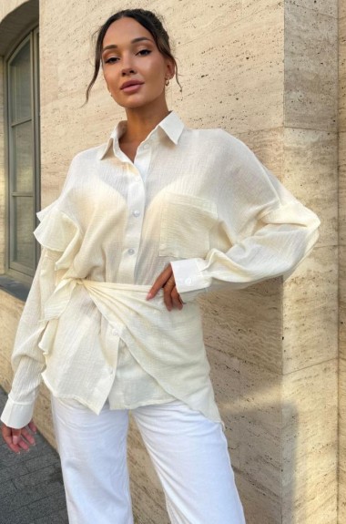 Стильная рубашка женская  COB-864A549