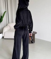 Спортивный велюровый костюм женский   HOU-283A599