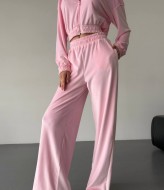 Спортивный велюровый костюм женский   HOU-283A599