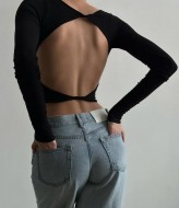 Топ с голой спиной HOU-312A250