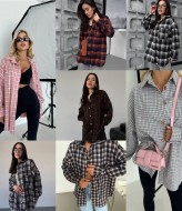 Рубашка клетка  ANB-510A570 Рубашка клетка  ANB-510A570