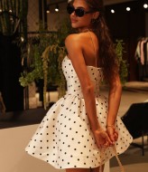 Платье в мелкий горошек   JW-374A410 Платье в мелкий горошек   JW-374A410