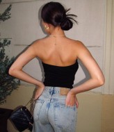 Удлиненный топ бандо  HOU-388A279 Удлиненный топ бандо  HOU-388A279