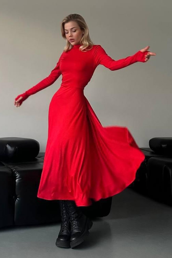 Платье с длинным рукавом  HOU-289A399 Платье с длинным рукавом  HOU-289A399