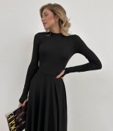 Платье с длинным рукавом  HOU-289A399 Платье с длинным рукавом  HOU-289A399