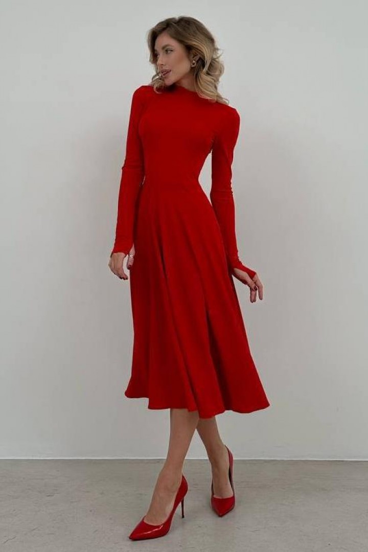 Платье с длинным рукавом  HOU-289A399 Платье с длинным рукавом  HOU-289A399