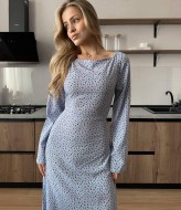 Платье в цветочный принт  HOU-386A449 Платье в цветочный принт  HOU-386A449