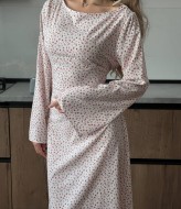 Платье в цветочный принт  HOU-386A449 Платье в цветочный принт  HOU-386A449