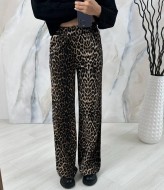 Леопардовые брюки  AMU-1959A650 Леопардовые брюки  AMU-1959A650
